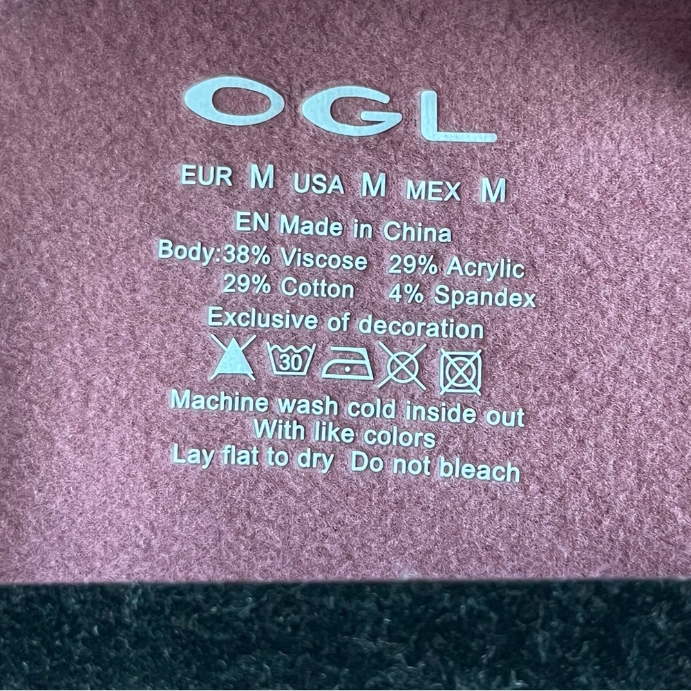OGL Thermal Surplice Top Sz M - Picture 4 of 6